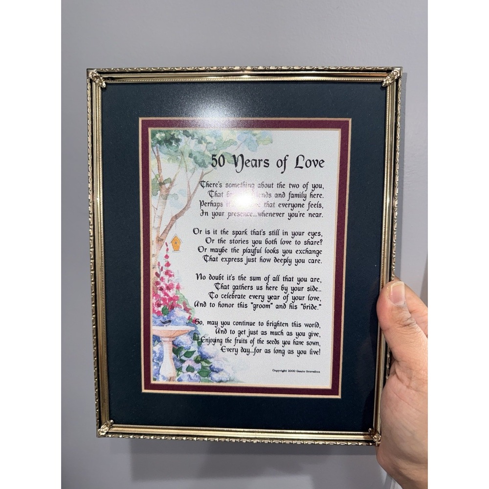 Vintage Ornate Gold Metal Photo Frame 5" X 7" Easel Felt/velvet Backing H